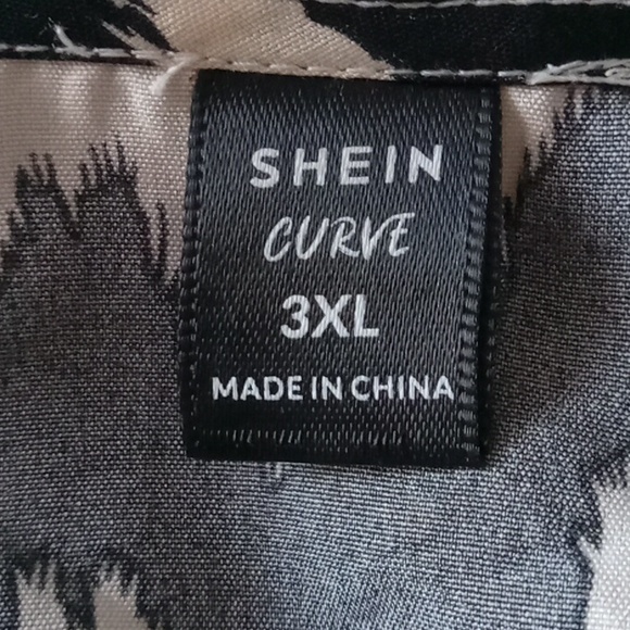 BRAND NEW NWT Black & Cream Long Sleeve Maxi Dress 3XL (18) - Picture 11 of 11